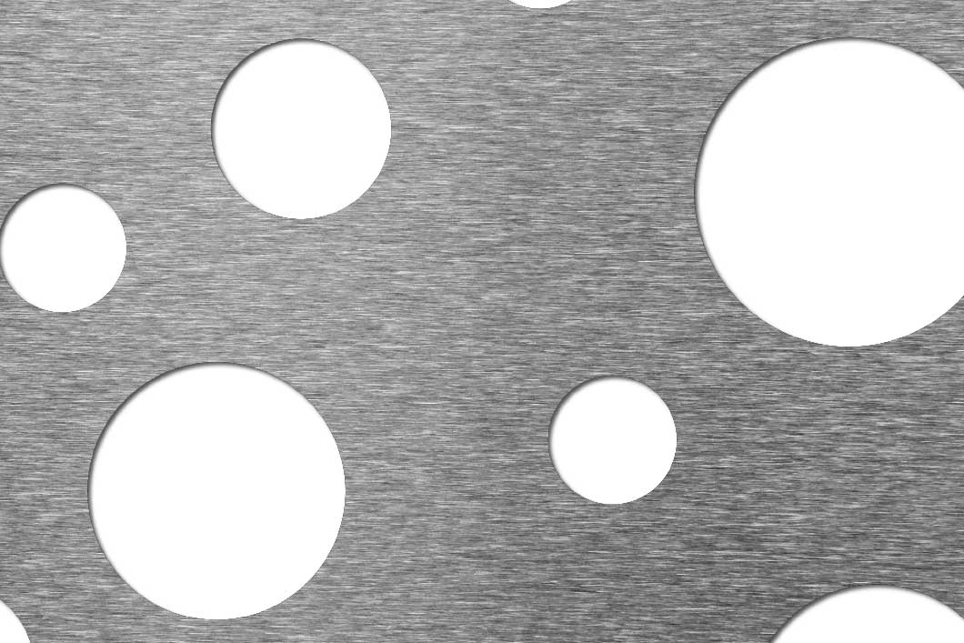 Aqua, Reikälevy, teräs, 1.5 x 1000 x 2000 mm