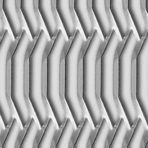 Armadillo 150x15x4, Levyverkko, alumiini, 2 x 1000 x 2000 mm - Kuva 1