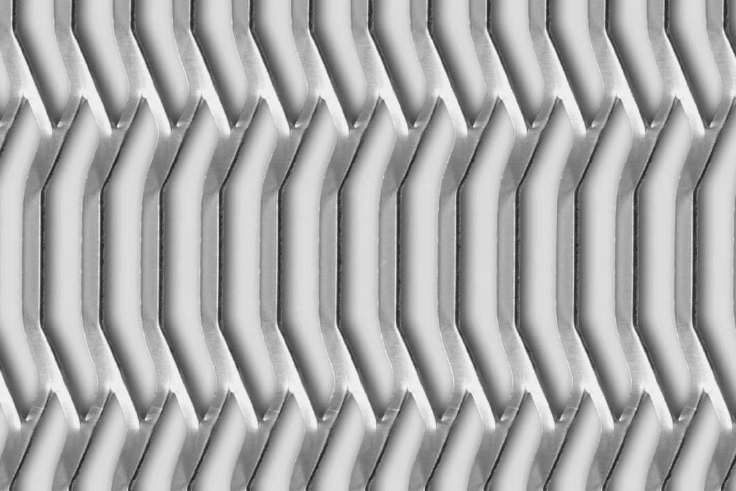 Armadillo 150x15x4, Levyverkko, alumiini, 2 x 1000 x 2000 mm