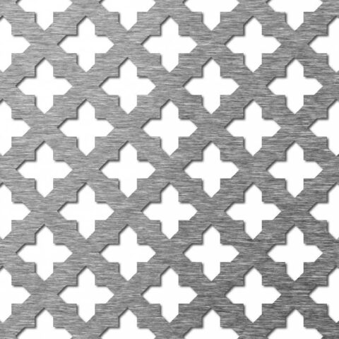 Cross 15, Reikälevy, alumiini, 1.5 x 1000 x 2000 mm - Kuva 1