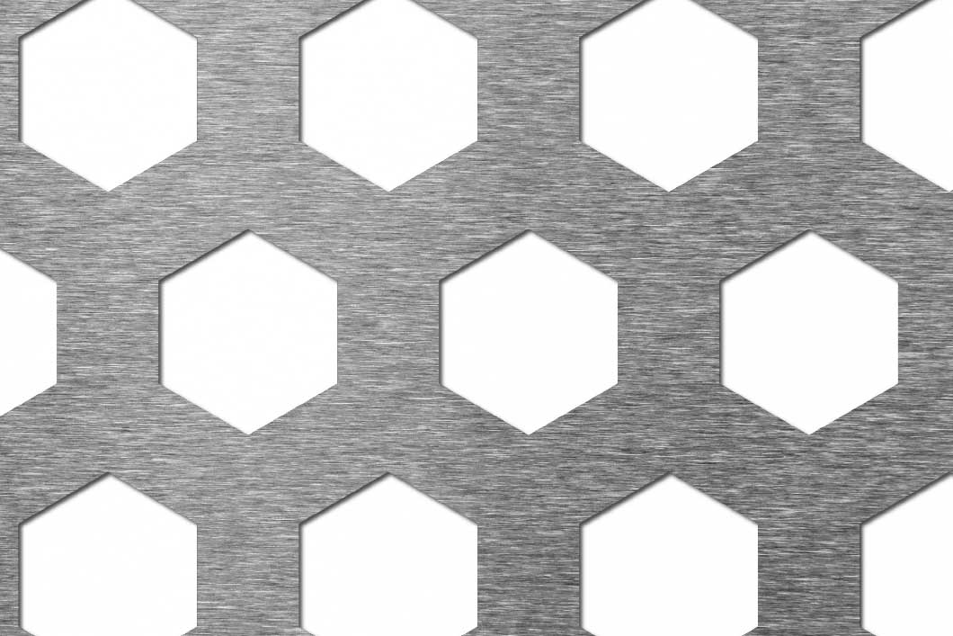 Honeycomb, Reikälevy, alumiini, 1.5 x 1000 x 2000 mm