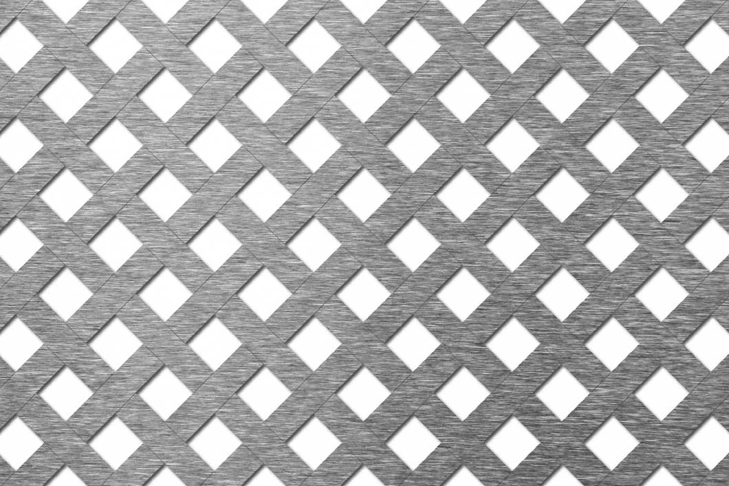 Mesh, Reikälevy, teräs, 1 x 1000 x 2000 mm