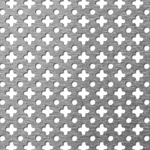 No. 153, Reikälevy, teräs, 1 x 1000 x 2000 mm - Kuva 1