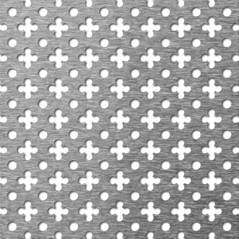 No. 156, Reikälevy, teräs, 1.5 x 1000 x 2000 mm - Kuva 1