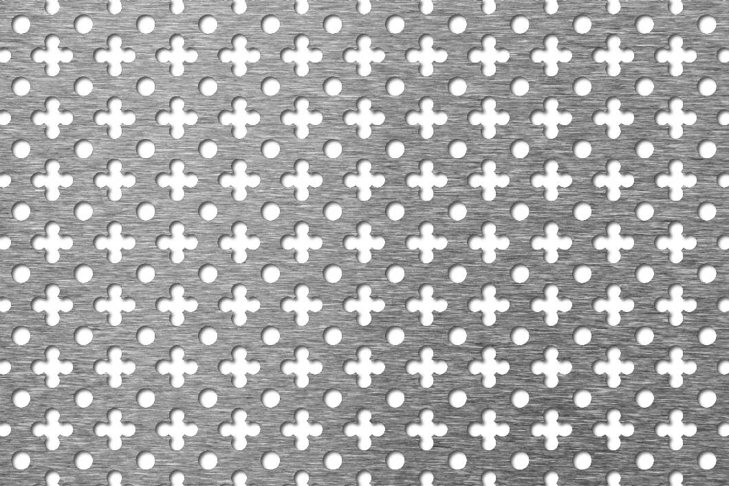 No. 156, Reikälevy, teräs, 1 x 1000 x 2000 mm