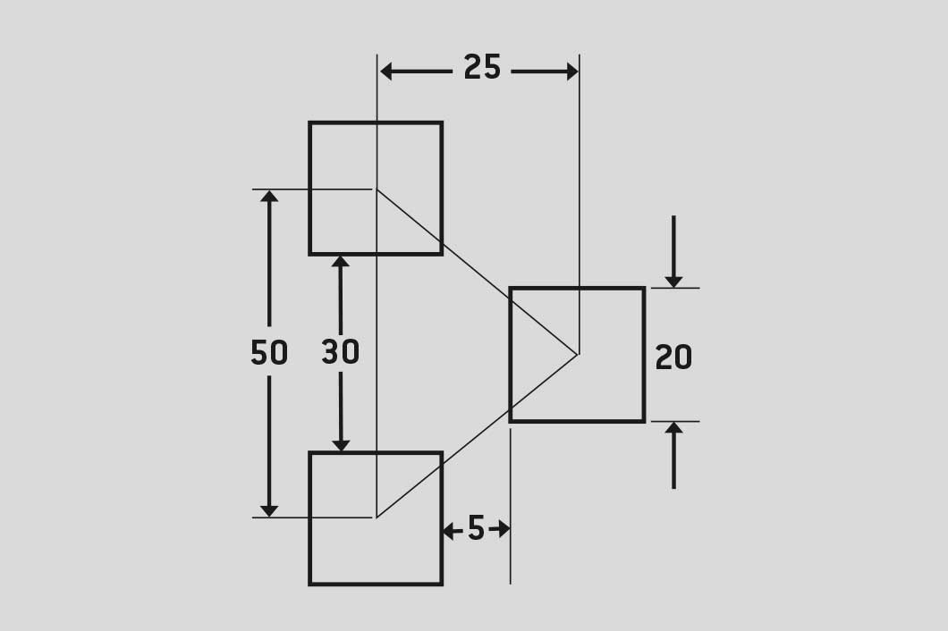 Chess 20, Reikälevy, alumiini, 2 x 1000 x 2000 mm