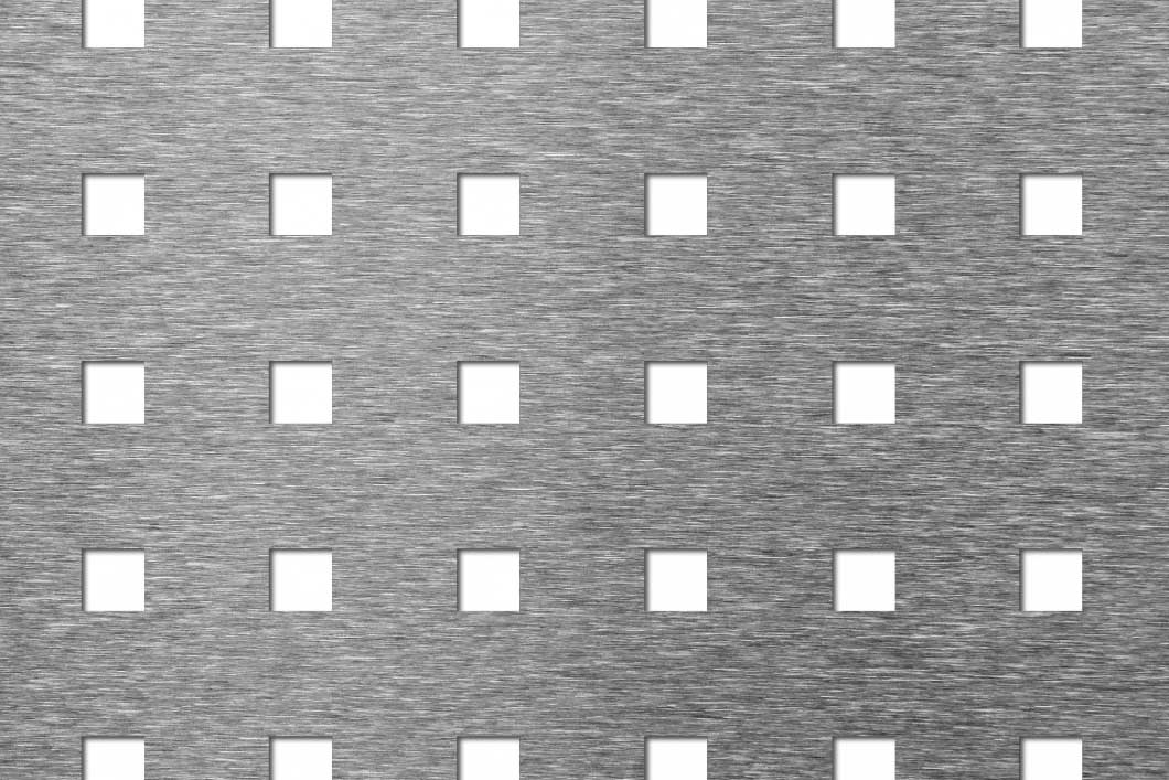 C10 U30, Reikälevy, ruostumaton teräs, 1.5 x 1500 x 3000 mm