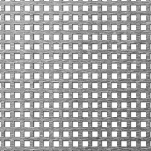 C5 U8, Reikälevy, alumiini, 2 x 1000 x 2000 mm - Kuva 1