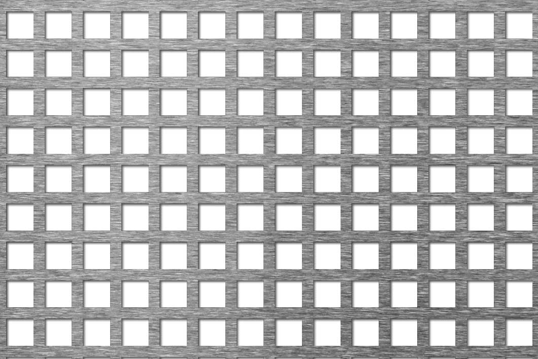 C9,5 U13,33, Reikälevy, sinkitty teräs, 1 x 1000 x 2000 mm