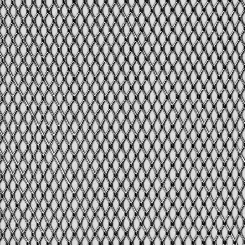 Rhomb 10x5x1, Levyverkko, teräs, 1 x 1000 x 2000 mm - Kuva 1