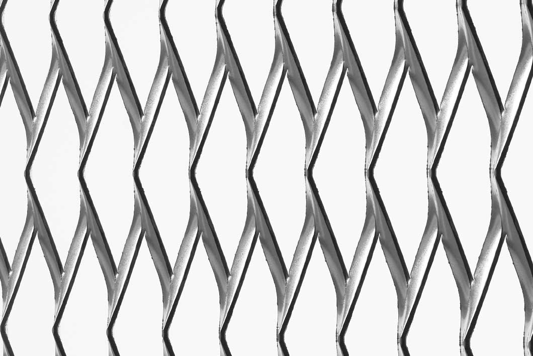 Rhomb 110x30x11, Levyverkko, alumiini, 2 x 1000 x 2000 mm