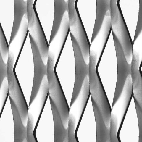 Rhomb 110x52x24, Levyverkko, alumiini, 2 x 1000 x 2000 mm - Kuva 2