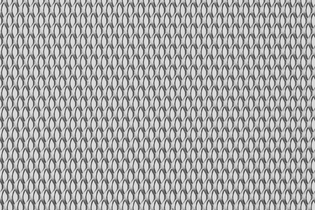 Rhomb 12x6x2, Levyverkko, alumiini, 1 x 1000 x 2000 mm