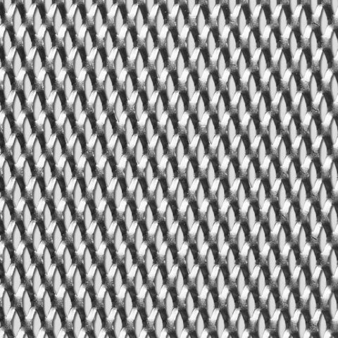 Rhomb 16x7x2, Levyverkko, teräs, 1 x 1000 x 2000 mm - Kuva 1