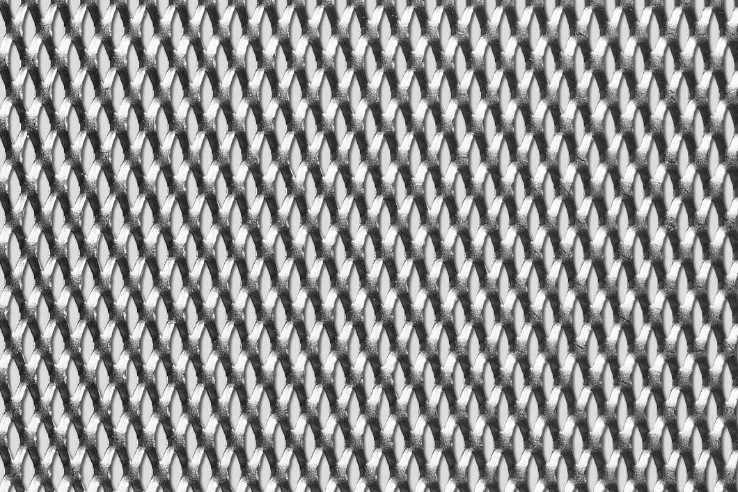 Rhomb 16x7x2, Levyverkko, teräs, 1 x 1000 x 2000 mm