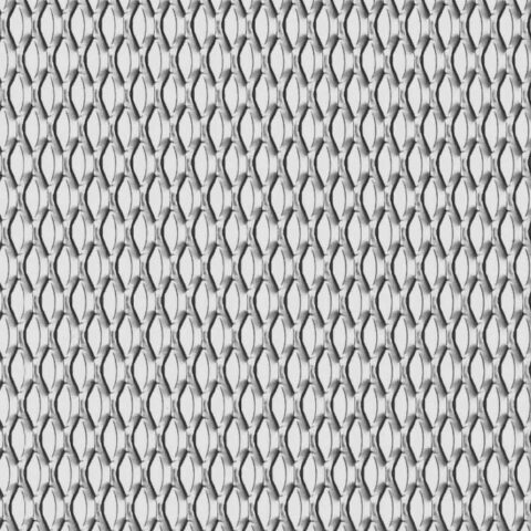 Rhomb 16x7x2, Levyverkko, teräs, 1 x 1000 x 2000 mm - Kuva 2