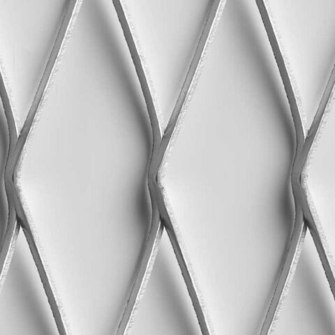 Rhomb 200x55x6, Levyverkko, teräs, 3 x 1000 x 2000 mm - Kuva 1