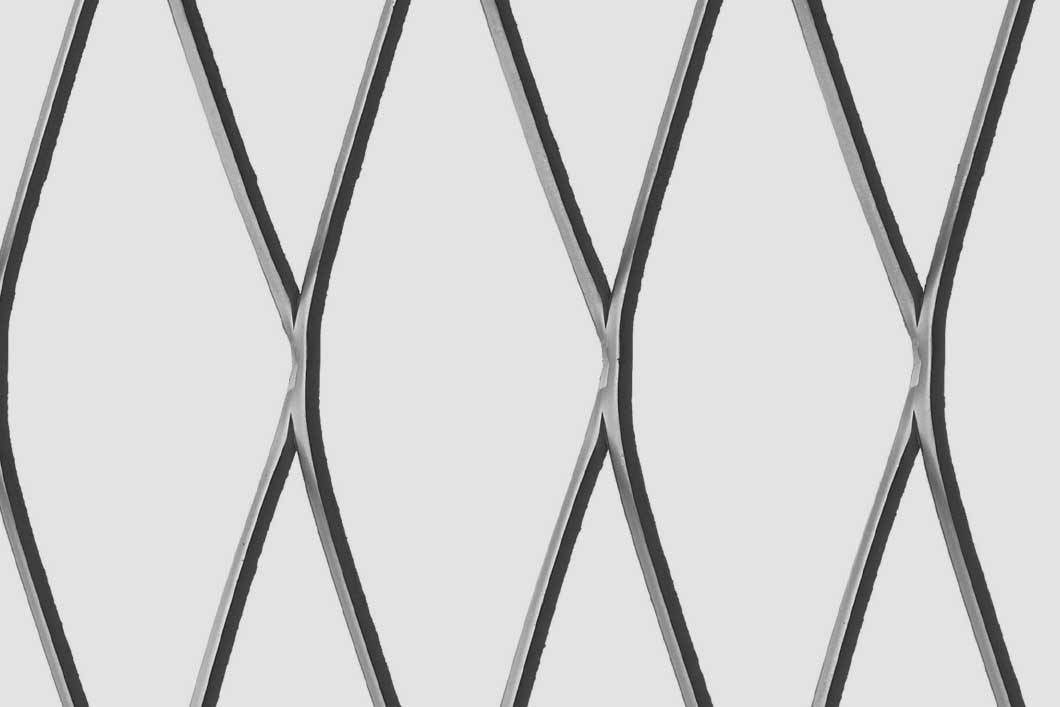 Rhomb 200x55x6, Levyverkko, teräs, 3 x 1000 x 2000 mm