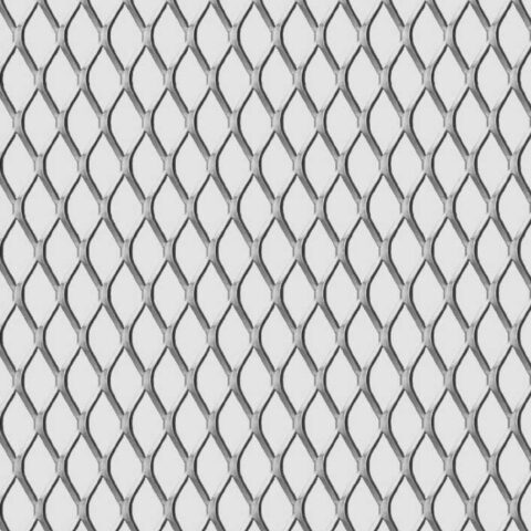 Rhomb 20x10x2, Levyverkko, teräs, 1 x 1000 x 2000 mm - Kuva 2
