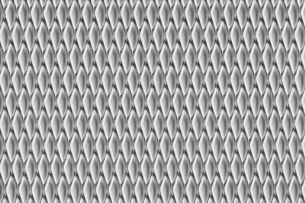 Rhomb 27x8x2, Levyverkko, teräs, 1.5 x 1250 x 2500 mm