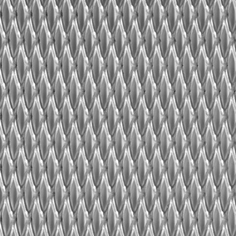 Rhomb 27x8x2, Levyverkko, teräs, 1.5 x 1250 x 2500 mm - Kuva 2