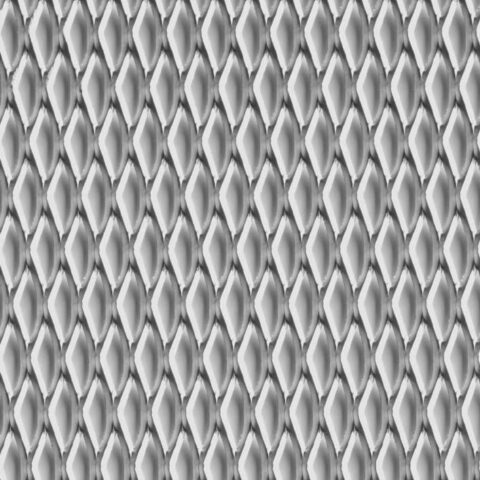 Rhomb 28x9x2,5, Levyverkko, teräs, 1 x 1000 x 2000 mm - Kuva 1