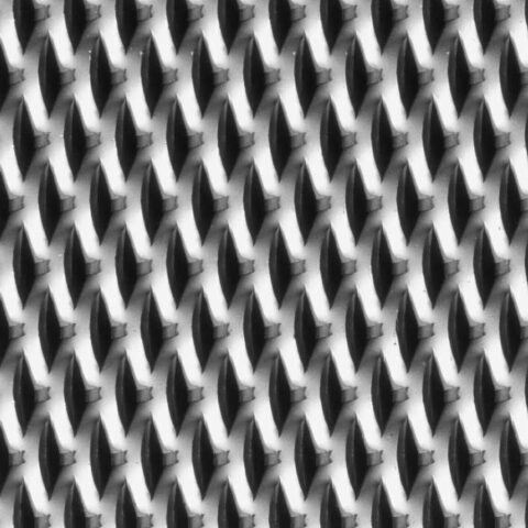 Rhomb 30x12x4,5, Levyverkko, teräs, 2.5 x 1000 x 2500 mm - Kuva 1