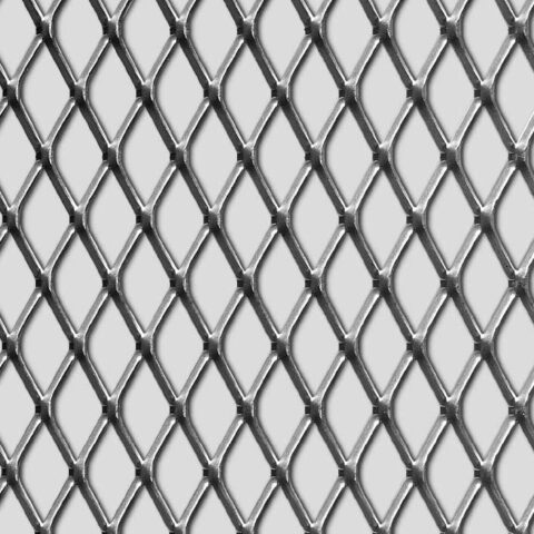 Rhomb 30x17x2,5, Levyverkko, sinkitty teräs, 1.5 x 1250 x 2500 mm - Kuva 1
