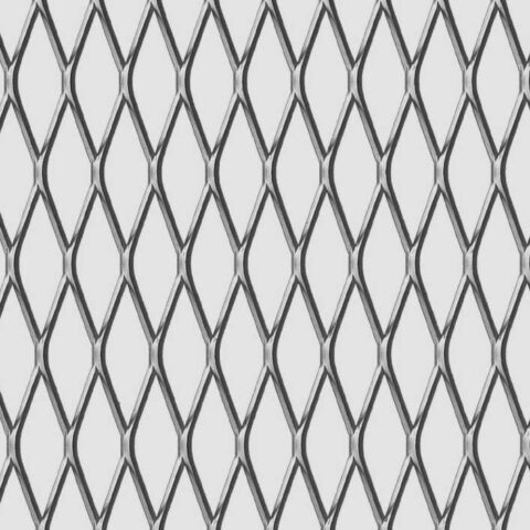 Rhomb 42x13x2, Levyverkko, teräs, 2 x 1250 x 2500 mm - Kuva 2