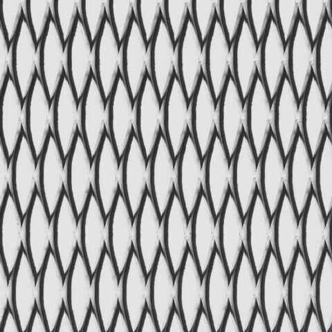 Rhomb 43x10x2,5, Levyverkko, teräs, 2 x 1000 x 2000 mm - Kuva 2