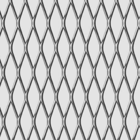Rhomb 43x13x2,5, Levyverkko, teräs, 1.5 x 1250 x 2500 mm - Kuva 2