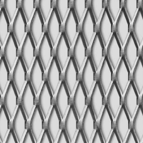 Rhomb 43x15x4, Levyverkko, teräs, 3 x 1250 x 2500 mm - Kuva 1