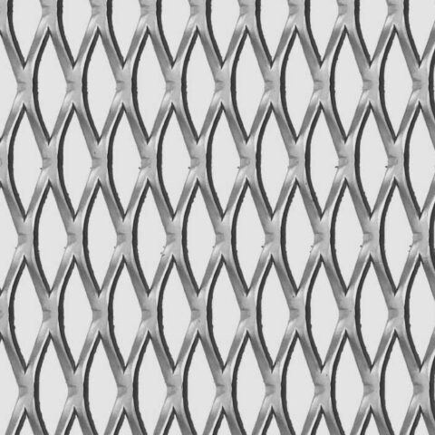 Rhomb 43x15x4, Levyverkko, teräs, 3 x 1250 x 2500 mm - Kuva 2