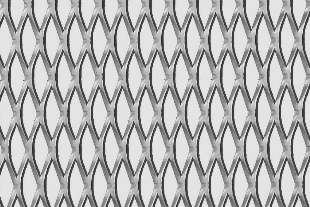 Rhomb 43x15x4, Levyverkko, teräs, 3 x 1250 x 2500 mm