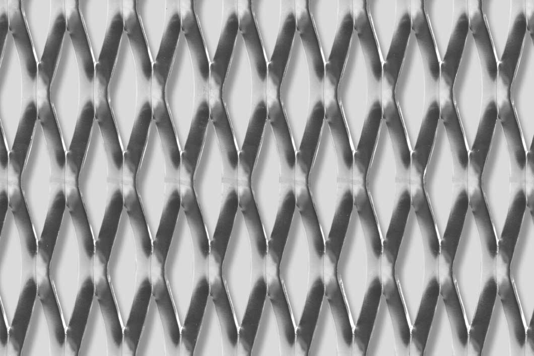Rhomb 62x20x6, Levyverkko, teräs, 3 x 1250 x 2500 mm