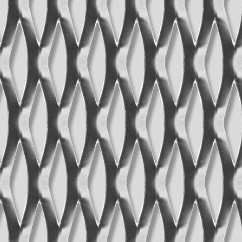 Rhomb 62x20x6, Levyverkko, teräs, 3 x 1250 x 2500 mm - Kuva 2