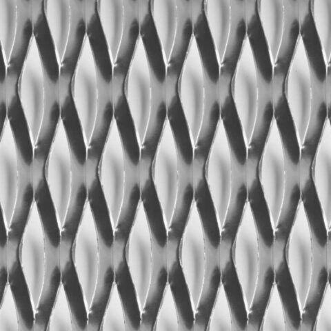 Rhomb 62x20x7, Levyverkko, teräs, 3 x 1000 x 2000 mm - Kuva 1