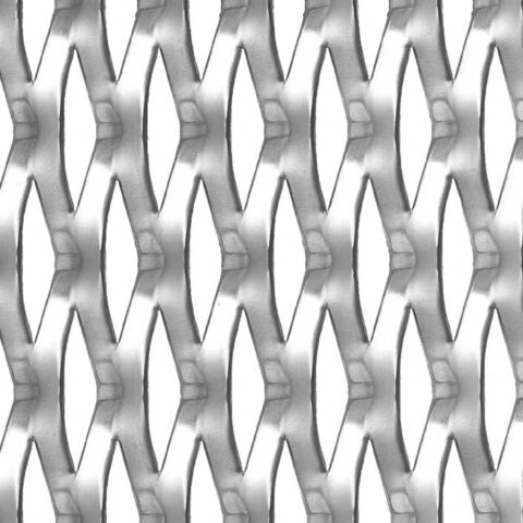 Rhomb 62x20x7,5, Levyverkko, teräs, 2 x 1250 x 2500 mm - Kuva 2