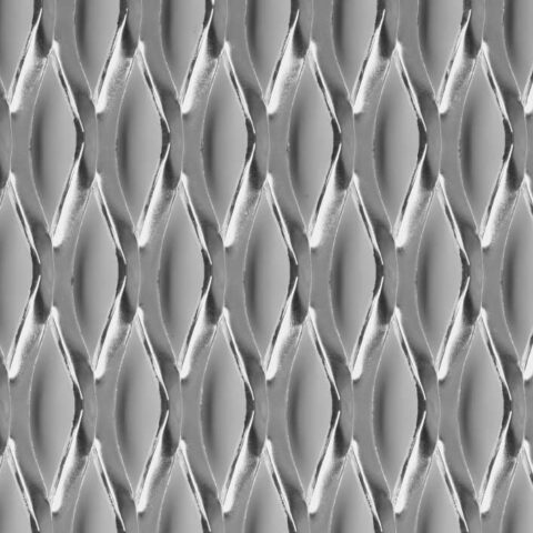 Rhomb 62x20x7, Levyverkko, teräs, 3 x 1000 x 2000 mm - Kuva 3