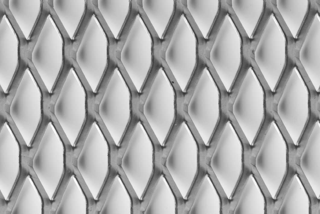 Rhomb 62x26x6, Levyverkko, teräs, 5 x 1250 x 2500 mm