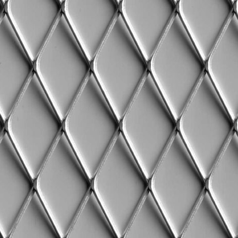 Rhomb 62x30x3, Levyverkko, teräs, 3 x 1500 x 2000 mm - Kuva 2