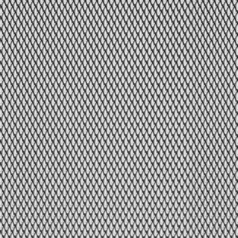 Rhomb 6x3x0,7, Levyverkko, alumiini, 0.5 x 1000 x 2000 mm - Kuva 1