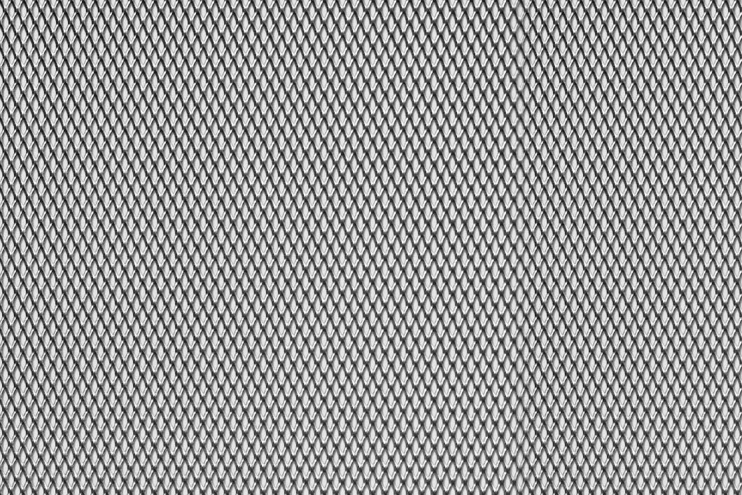 Rhomb 6x3x0,7, Levyverkko, alumiini, 0.5 x 1000 x 2000 mm