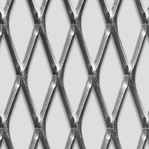 Rhomb 88x30x3, Levyverkko, teräs, 3 x 1250 x 2500 mm - Kuva 1