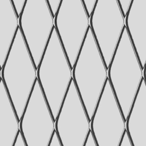Rhomb 88x30x3, Levyverkko, teräs, 3 x 1250 x 2500 mm - Kuva 2