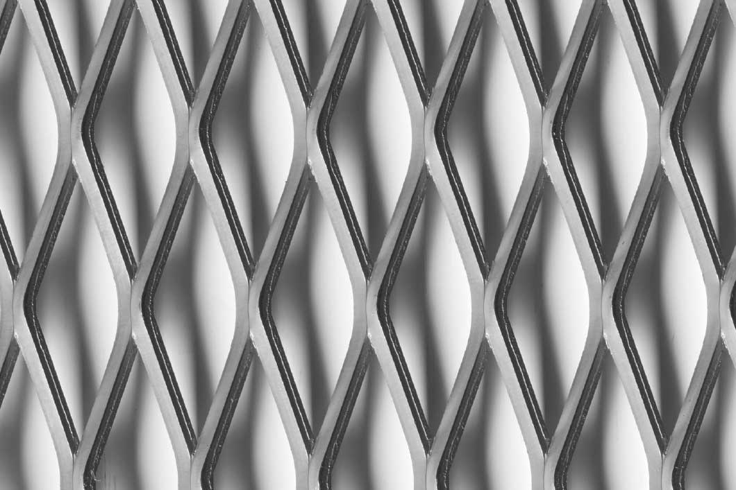 Rhomb 88x30x6, Levyverkko, teräs, 4 x 1250 x 2500 mm