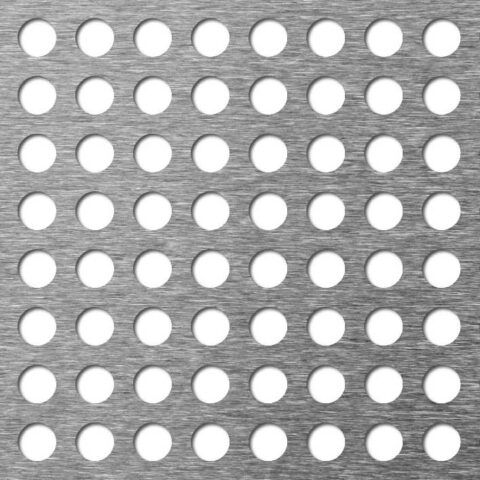 R10 U15, Reikälevy, alumiini, 1.5 x 1000 x 2000 mm - Kuva 1
