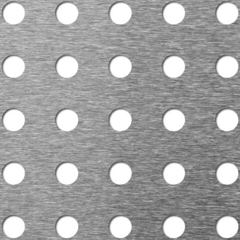 R12 U27,72, Reikälevy, alumiini, 3 x 1500 x 3000 mm - Kuva 1