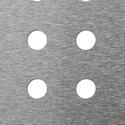 R20 U48,5, Reikälevy, alumiini, 1.5 x 1000 x 2000 mm - Kuva 1