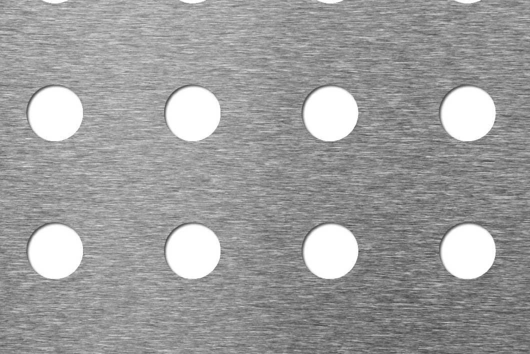 R20 U48,5, Reikälevy, alumiini, 1.5 x 1000 x 2000 mm